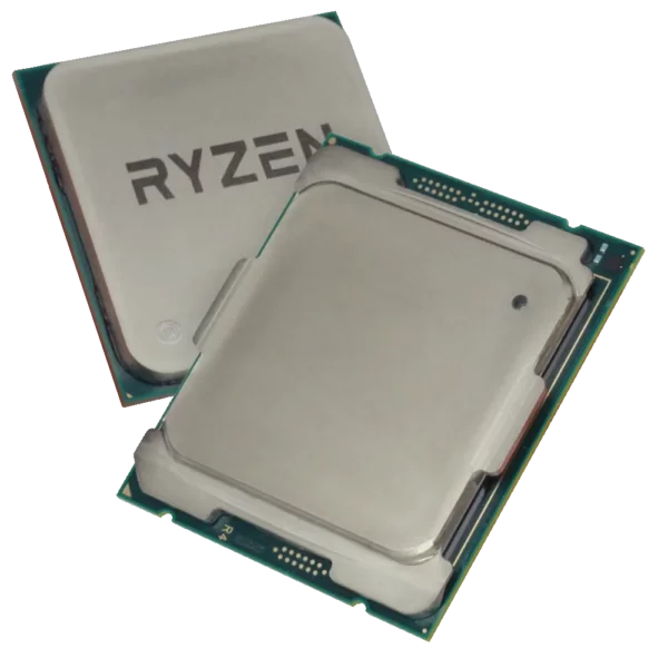 Two common computer CPUs